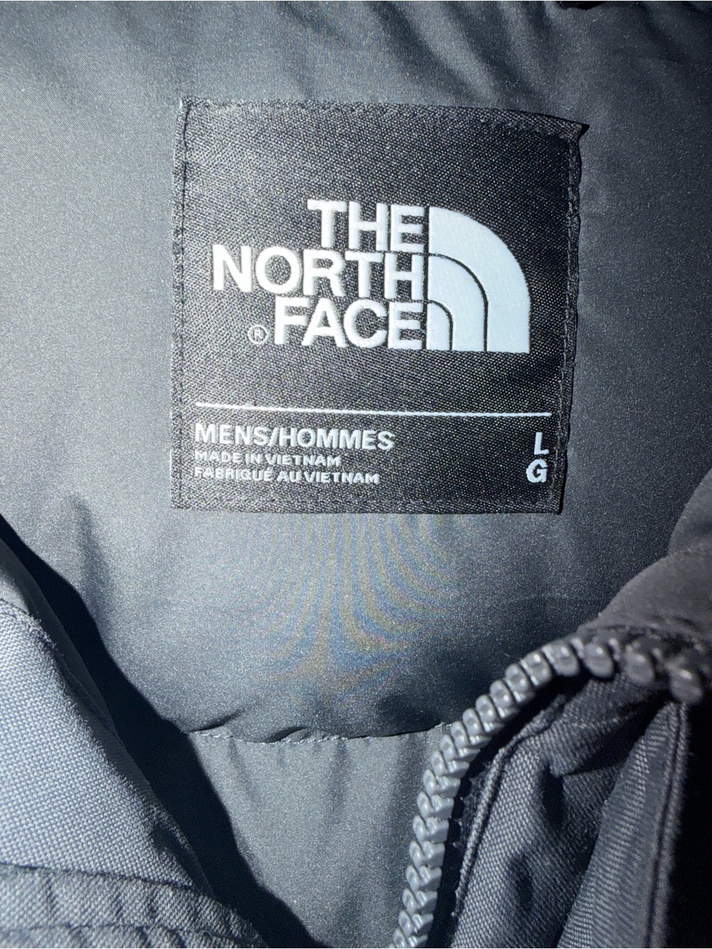 The North Face Men's Gray Parka with Faux Fur Hood Size Large - Picture 6 of 11
